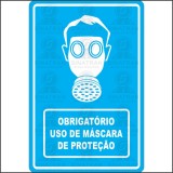 Obrigatório o uso de máscara de proteção